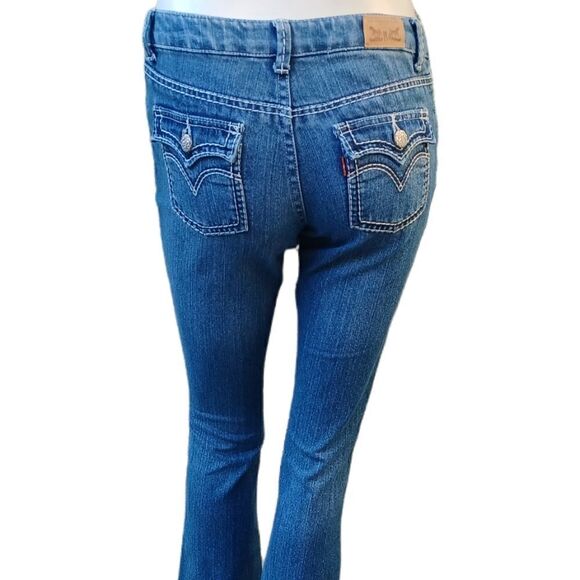 103415...Levi Bootcut Jeans Size Jr. 16 Regular - Picture 5 of 6